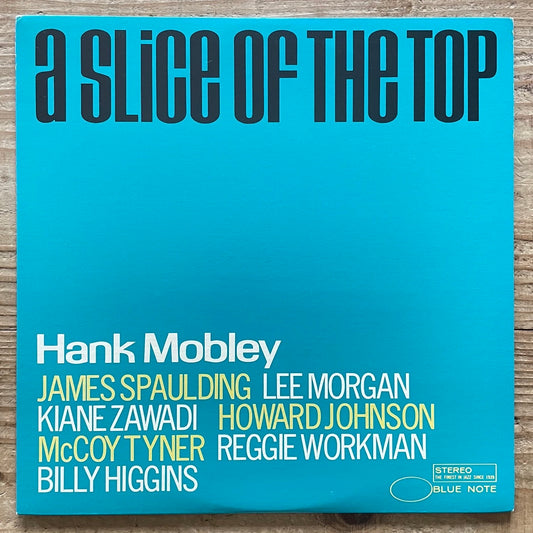 HANK MOBLEY / A SLICE OF THE TOP on Blue Note - Japan Blue Note King LP NM GXK-8177