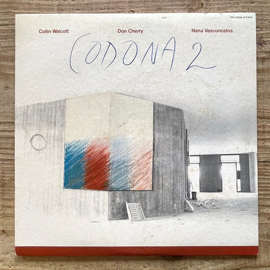 CODONA 2 - COLLIN WALCOTT, DON CHERRY, NANA VASCONCELOS on ECM - Japan PROMO LP PAP-25508