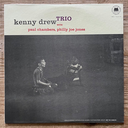 KENNY DREW TRIO w/Paul Chambers, Philly Joe Jones - Japan Riverside LP SMJ-6037