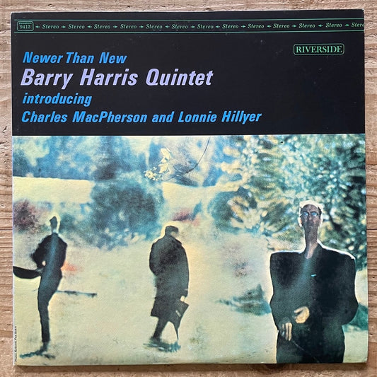 BARRY HARRIS QUINTET / NEWER THAN NEW on Riverside - Japan LP SMJ-6303