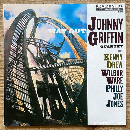 JOHNNY GRIFFIN QUARTET / WAY OUT on Riverside - Japan MONO LP NM VIJ-136