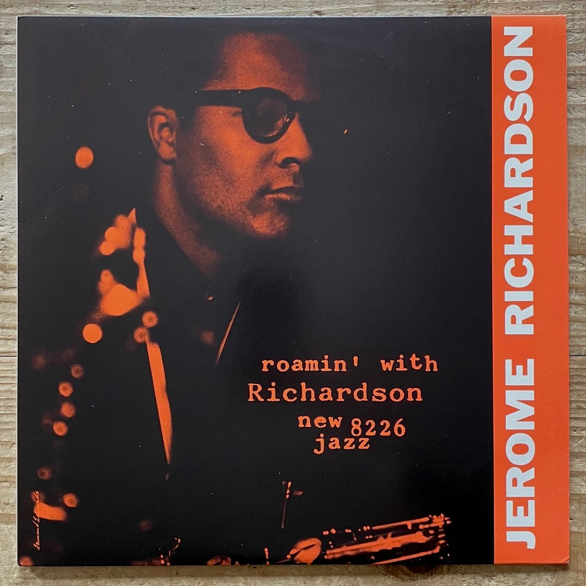 JEROME RICHARDSON / ROAMIN' WITH RICHARDSON on New Jazz - Japan LP NM WWLJ-7027 obi
