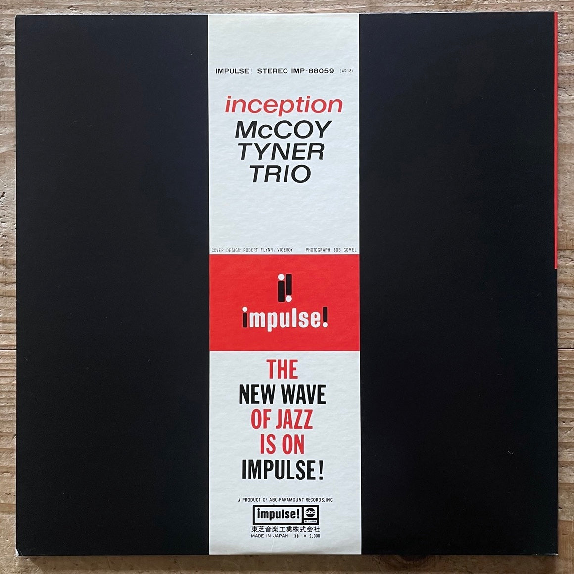 McCOY TYNER TRIO / INCEPTION - Japan Impulse LP GF sleeve IMP-88059
