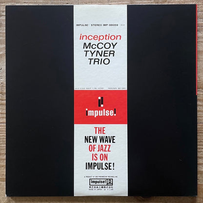 McCOY TYNER TRIO / INCEPTION - Japan Impulse LP GF sleeve IMP-88059