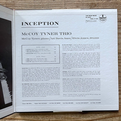 McCOY TYNER TRIO / INCEPTION - Japan Impulse LP GF sleeve IMP-88059