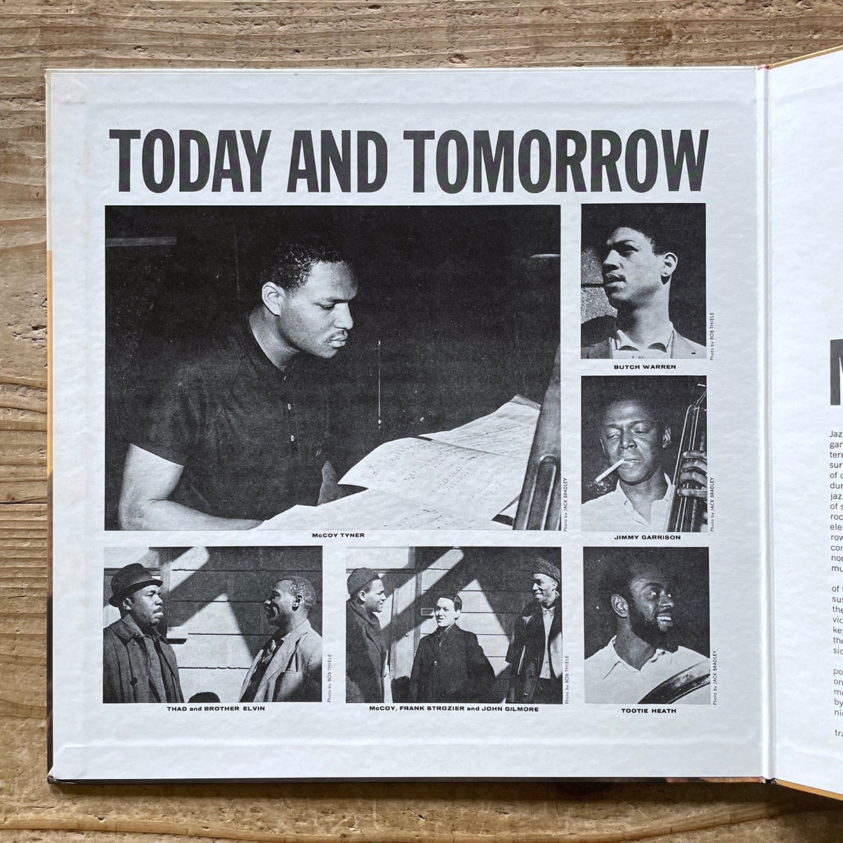 McCOY TYNER / TODAY AND TOMORROW - Japan Impulse LP GF sleeve IMP-88181