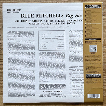 BLUE MITCHELL / BIG SIX on Riverside - Japan LP NM VIJJ-30037 obi