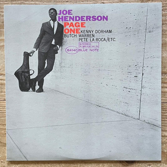 JOE HENDERSON / PAGE ONE on Blue Note - Japan King LP NM GXK-8014