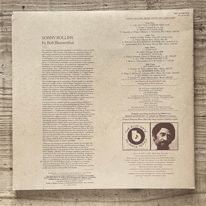 SONNY ROLLINS / MORE FROM THE VANGUARD (2LP) - German Blue Note BST-84556 XCT