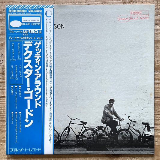 DEXTER GORDON / GETTIN' AROUND on Blue Note - Japan King LP GXK-8090 obi
