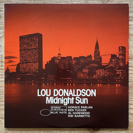 LOU DONALDSON / MIDNIGHT SUN on Blue Note - Japan King Original LP GXK-8173