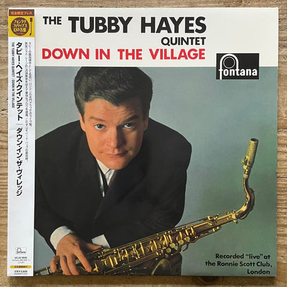 TUBBY HAYES / DOWN IN THE VILLAGE on UK Fontana - Japan Heavy Vinyl NM UCJU-9045