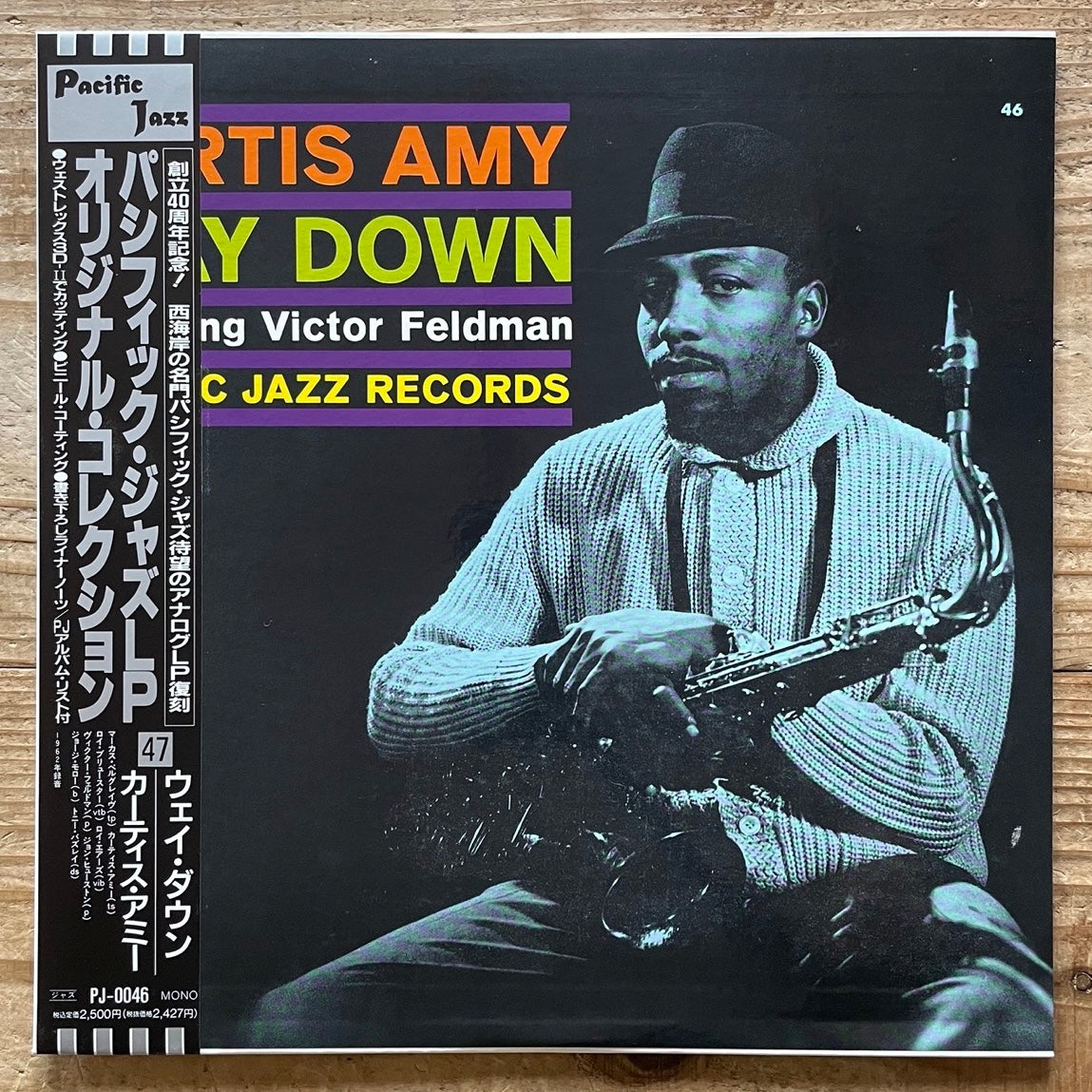 CURTIS AMY / WAY DOWN on Pacific Jazz - Japan MONO LP NM Marcus Belgrave PJ-0046 obi