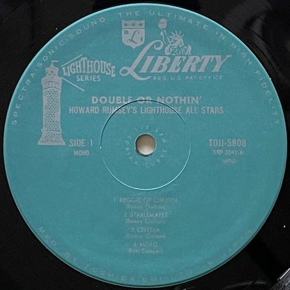 HOWARD RUMSEY'S LIGHTHOUSE ALL STARS feat. Lee Morgan / DOUBLE OR NOTHIN' on Liberty - Japan MONO LP NM TOJJ-5808 obi