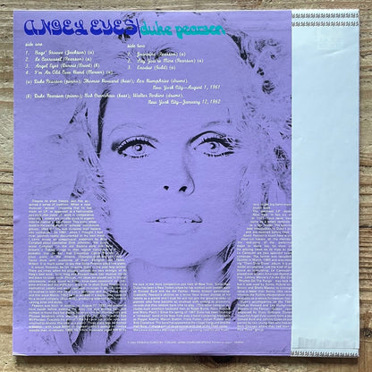 DUKE PEARSON / ANGEL EYES on UK Polydor - Japan Jazzline LP NM NLP2008 obi