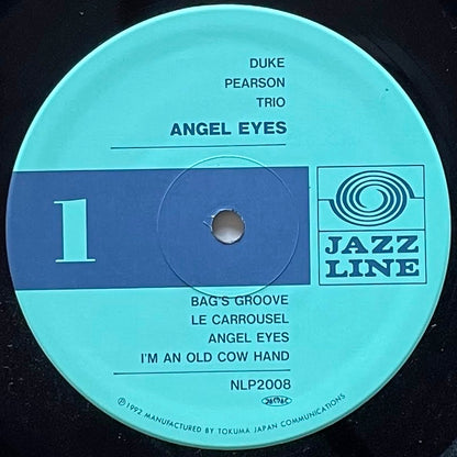 DUKE PEARSON / ANGEL EYES on UK Polydor - Japan Jazzline LP NM NLP2008 obi