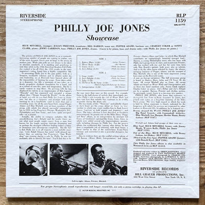 PHILLY JOE JONES / SHOWCASE on Riverside - Japan LP NM SMJ-6193