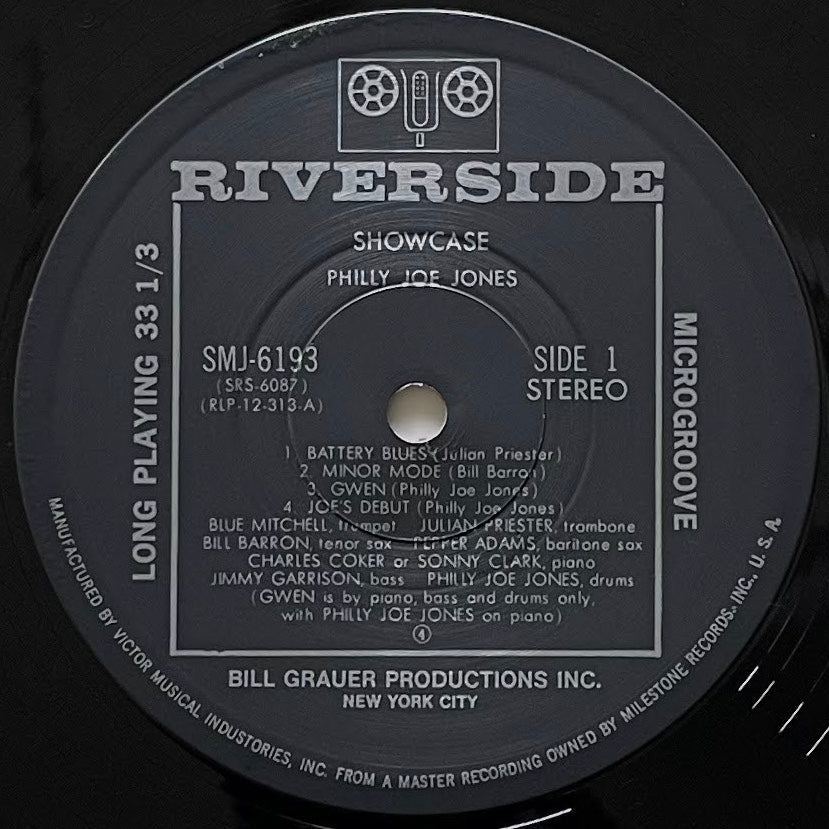 PHILLY JOE JONES / SHOWCASE on Riverside - Japan LP NM SMJ-6193
