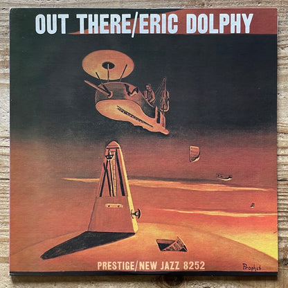 ERIC DOLPHY / OUT THERE on New Jazz - Japan Prestige MONO LP SMJ-6567