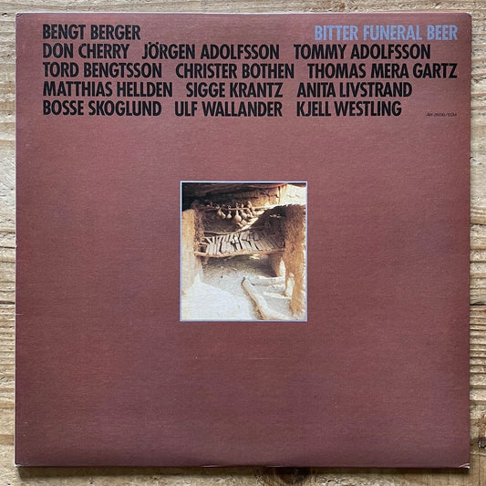 BENGT BERGER feat. DON CHERRY / BITTER FUNERAL BEER on German ECM - Japan LP AW-25030