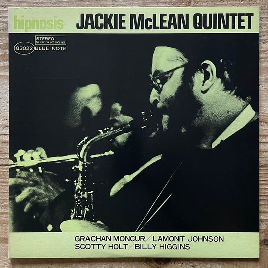 JACKIE McLEAN QUINTET / HIPNOSIS - Japan Blue Note King Original LP GXF-3022