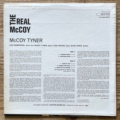 McCOY TYNER / REAL McCOY on Blue Note - 1971 US UA Stereo VAN GELDER BST-84264