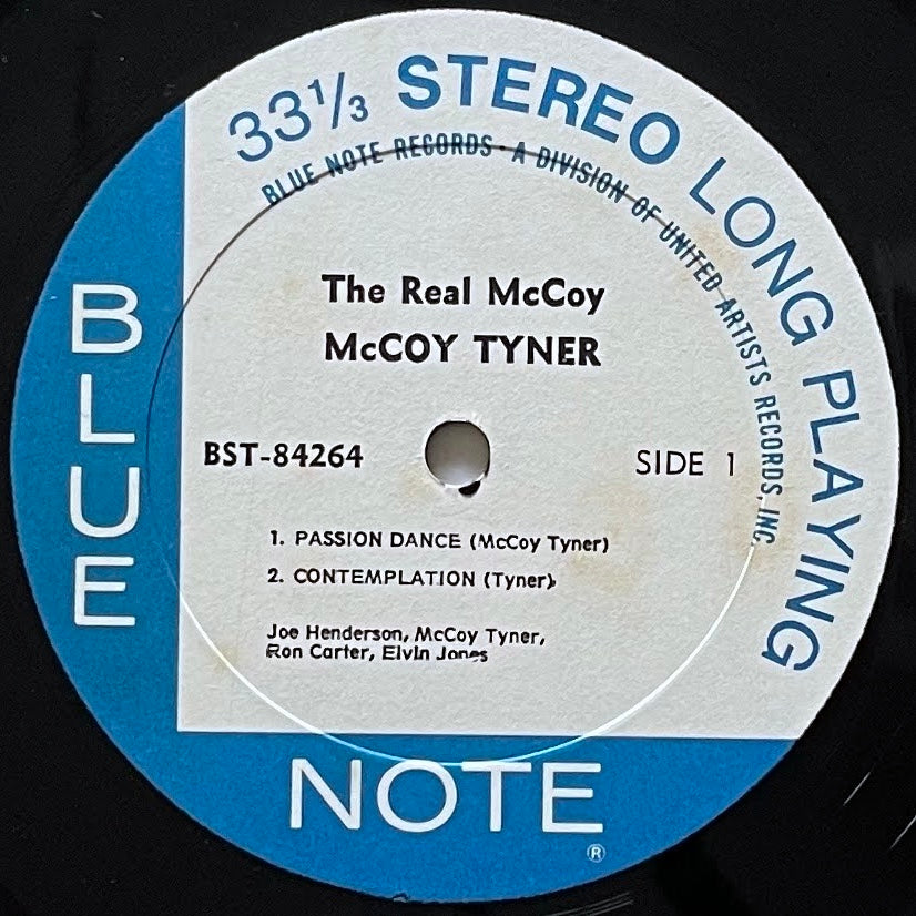 McCOY TYNER / REAL McCOY on Blue Note - 1971 US UA Stereo VAN GELDER BST-84264