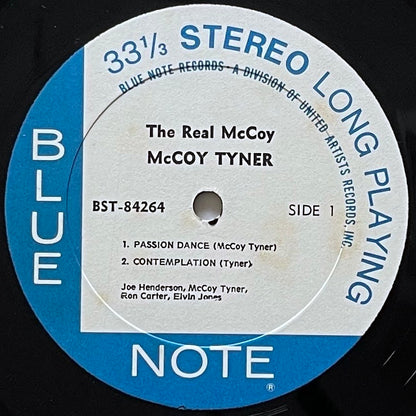 McCOY TYNER / REAL McCOY on Blue Note - 1971 US UA Stereo VAN GELDER BST-84264