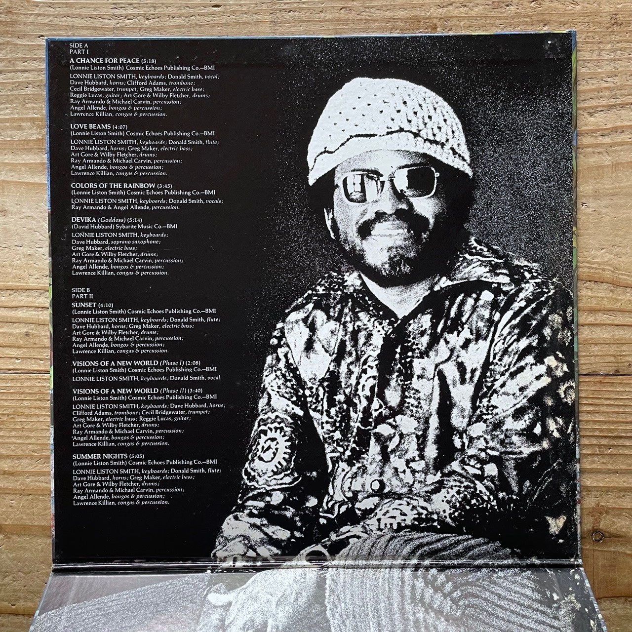 LONNIE LISTON SMITH / VISIONS OF A NEW WORLD on Flying Dutchman - Japan LP RVP-6010