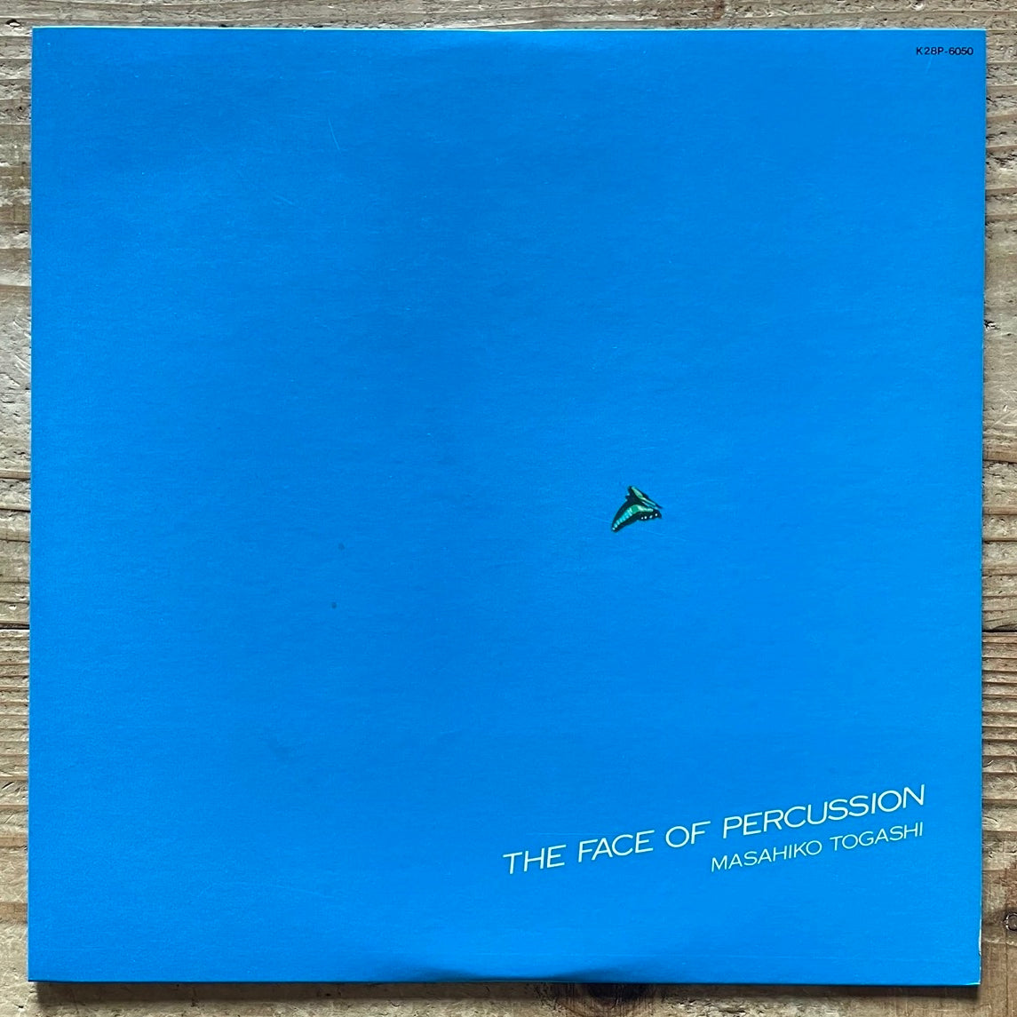MASAHIKO TOGASHI / THE FACE OF PERCUSSION - Japan Paddle Wheel Original LP K28P-6050