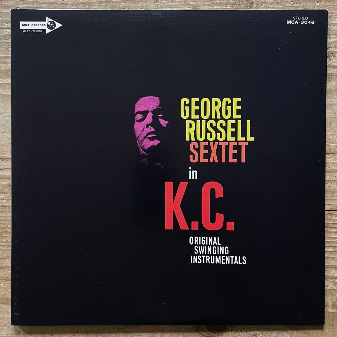 GEORGE RUSSELL SEXTET in K.C. on Decca - Japan LP MCA-3046