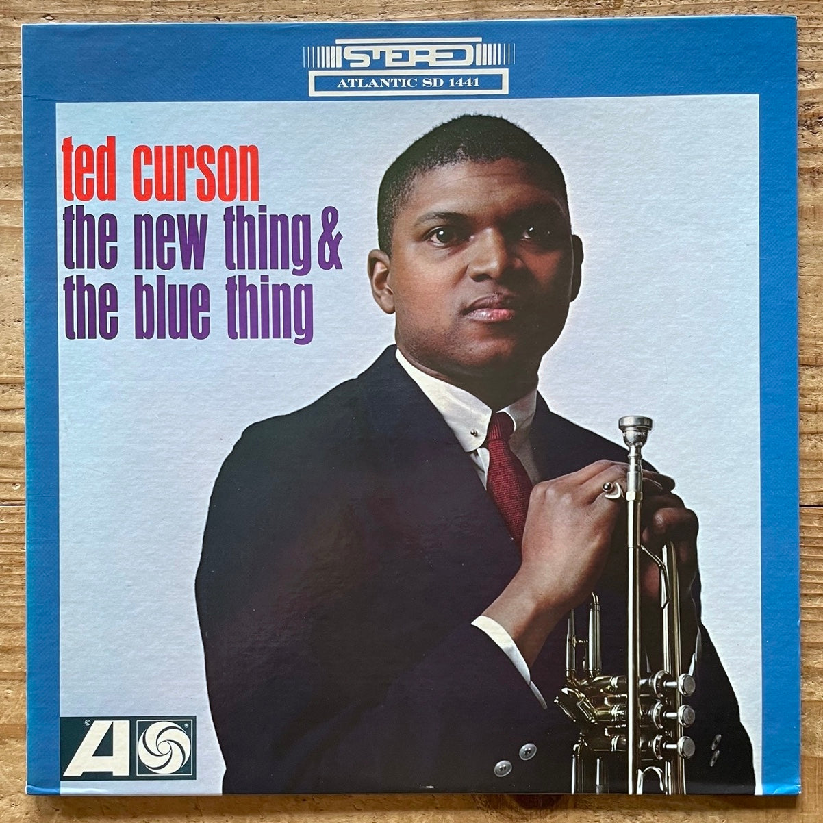 TED CURSON / THE NEW THING & THE BLUE THING on Atlantic - Japan LP Bill Barron P-4514A