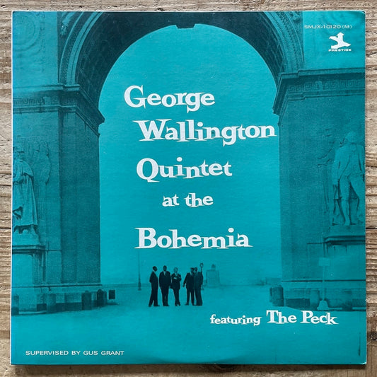 GEORGE WALLINGTON QUINTET AT THE BOHEMIA on Progressive - Japan Prestige MONO LP Jackie McLean SMJX-10120