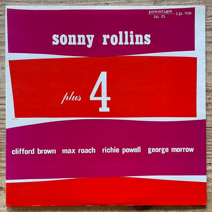 SONNY ROLLINS / PLUS 4 on Prestige - Japan MONO LP NM SMJ-6586