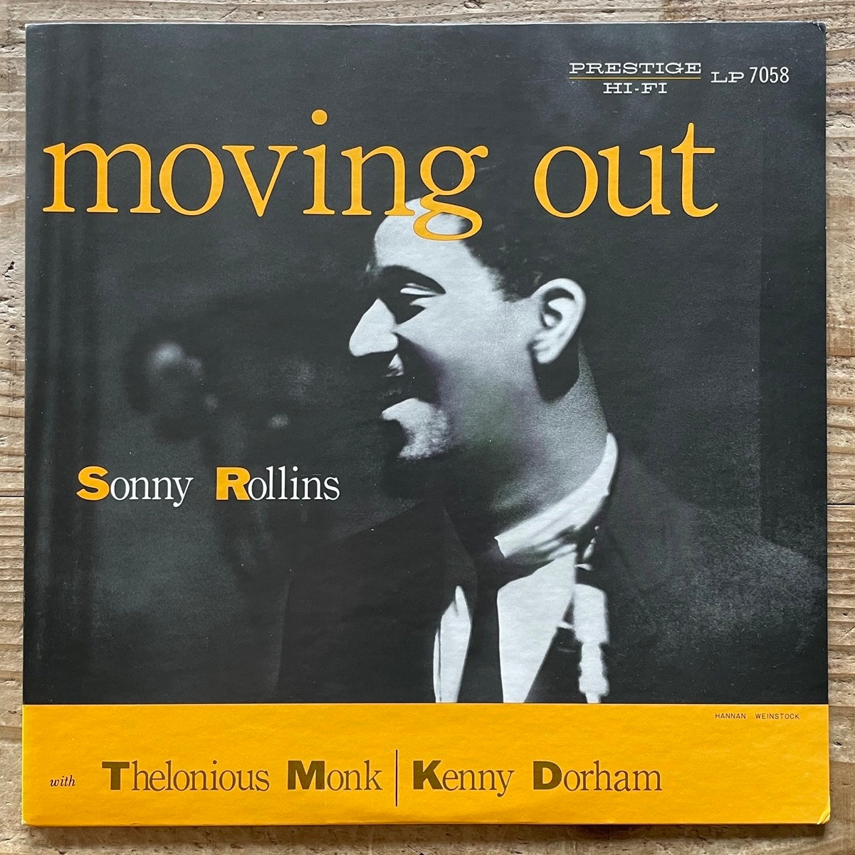 SONNY ROLLINS / MOVING OUT - Japan Prestige MONO LP NM SMJ-6584