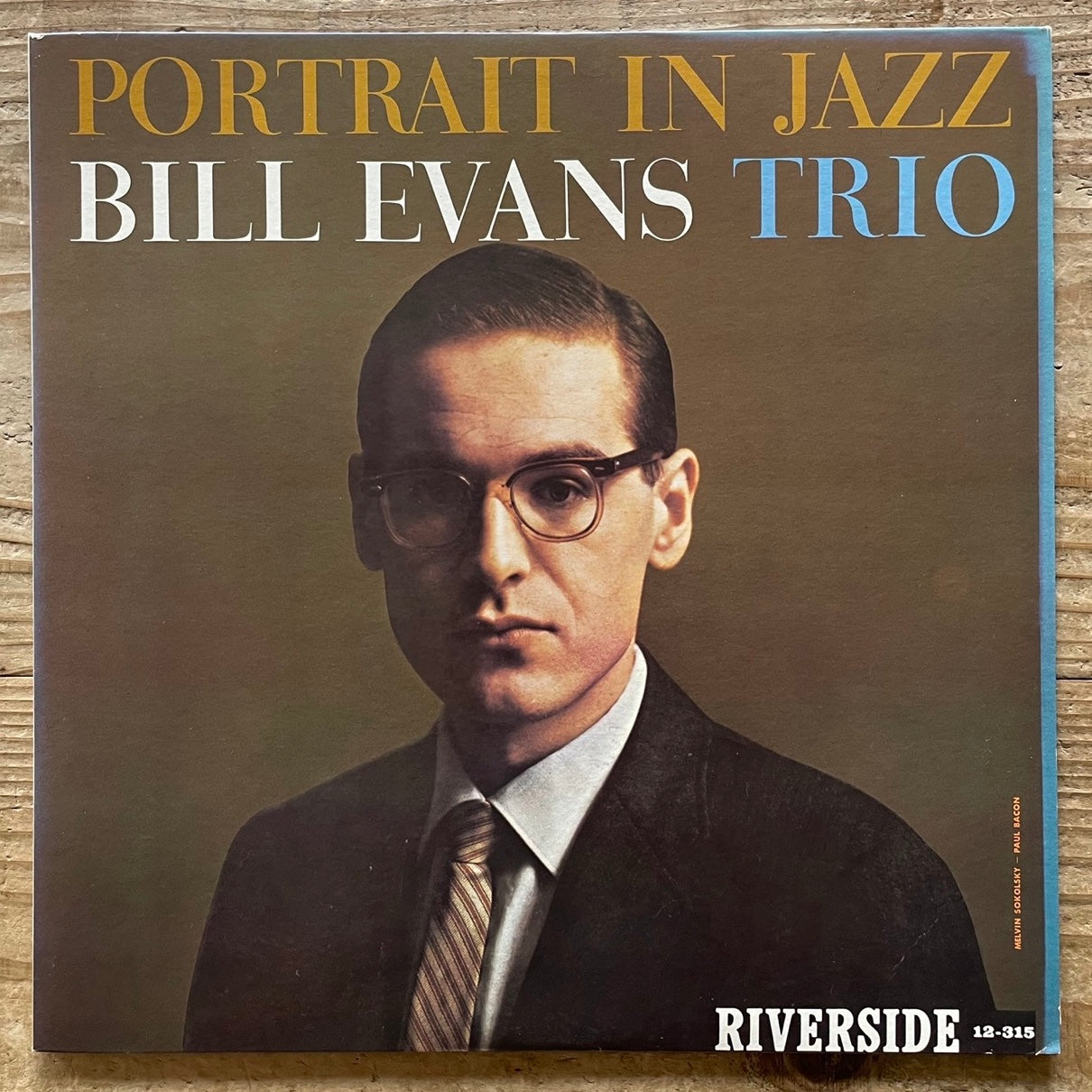 BILL EVANS TRIO / PORTRAIT IN JAZZ on Riverside - Japan LP SMJ-6144