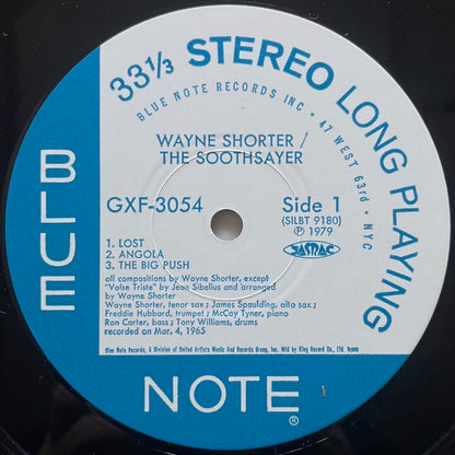WAYNE SHORTER / THE SOOTHSAYER on Blue Note - Japan King Original LP GXF-3054