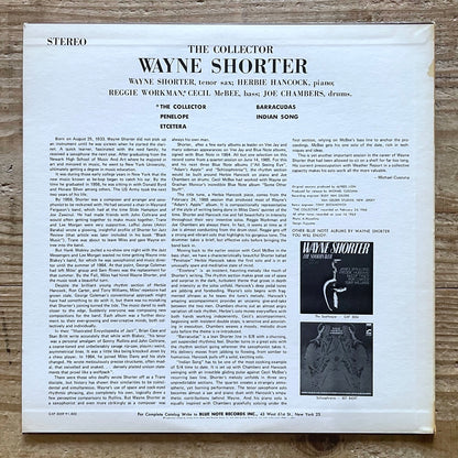 WAYNE SHORTER / THE COLLECTOR on Blue Note - Japan King Original LP GXF-3059