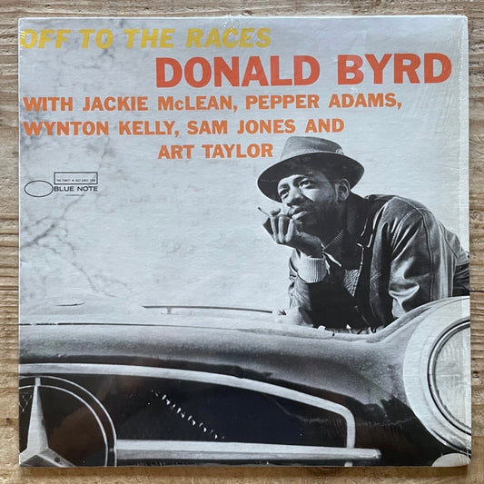 DONALD BYRD / OFF TO THE RACES - US BLUE NOTE UA STEREO LP BST-84007