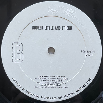 BOOKER LITTLE AND FRIEND on Bethlehem 1969 US 2nd Press