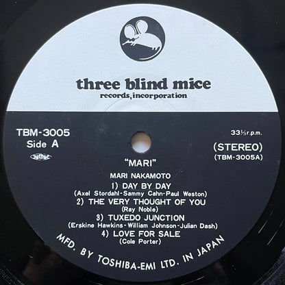 MARI NAKAMOTO / MARI - Japan Three Blind Mice Original TBM-3005